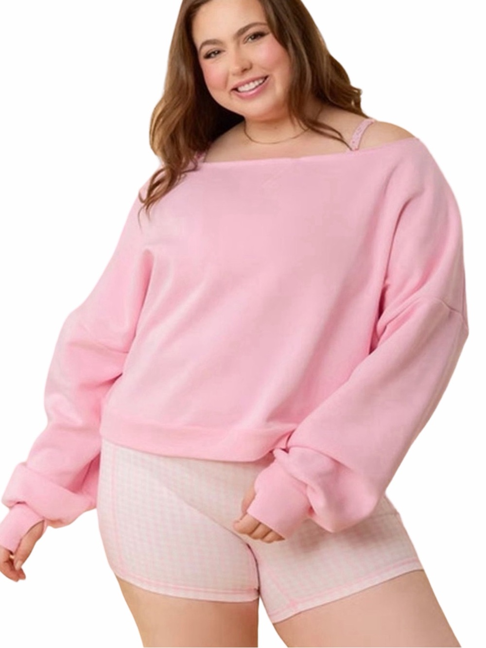 Blogilates Dance Studio Sweatshirt - Size 2X - Pink